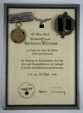 Nachlass eines gefallenen Unteroffiziers der Luftwaffe. - photo 2