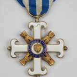 San Marino: Zivil- und Militärverdienstorden vom heiligen Marinus, 2. Modell, Ritterkreuz. - Foto 3
