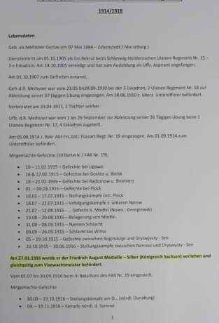 Sachsen: Militärpaß in Hülle eines Vizewachtmeisters des 2. K.S. Fuss Art.Rgt. 19. - Foto 2