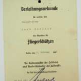 Urkundennachlass eines Unteroffiziers der Luftwaffenbeobachterstaffel 7. - фото 4