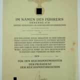 Patent für einen Fernmeldehandwerker zum Postwerkführeranwärter. - photo 1