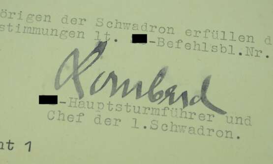 Fegelein, Hermann / Lombard, Gustav. - Foto 3