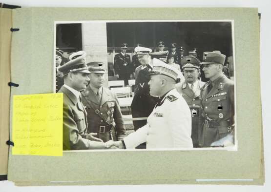 Fotoalbum des SS-Sturmbannführer und Kriminal-Assisten Ernst Zaske RFSS. - photo 1