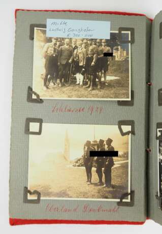 Fotoalbum des SS-Sturmbannführer und Kriminal-Assisten Ernst Zaske RFSS. - фото 2