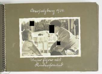 Fotoalbum des SS-Sturmbannführer und Kriminal-Assisten Ernst Zaske RFSS.