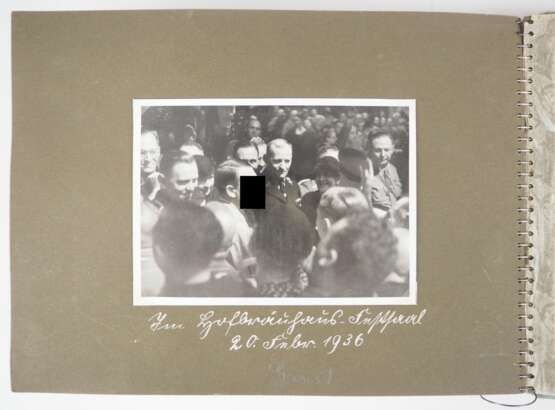 Fotoalbum des SS-Sturmbannführer und Kriminal-Assisten Ernst Zaske RFSS. - Foto 8
