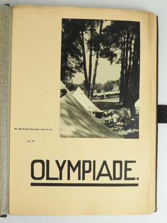 Fotoalbum der Olymipischen Spiele 1936 eines Angehörigen des 1. Badischen Schwimmclub. - photo 1