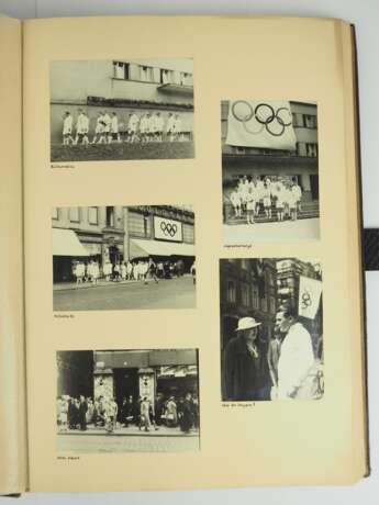 Fotoalbum der Olymipischen Spiele 1936 eines Angehörigen des 1. Badischen Schwimmclub. - photo 3