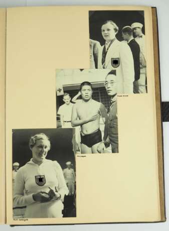 Fotoalbum der Olymipischen Spiele 1936 eines Angehörigen des 1. Badischen Schwimmclub. - photo 7