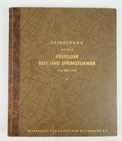 Fotoalbum an das Krefelder Reit- und Springturnier 1.-3. Mai 1936. - photo 1