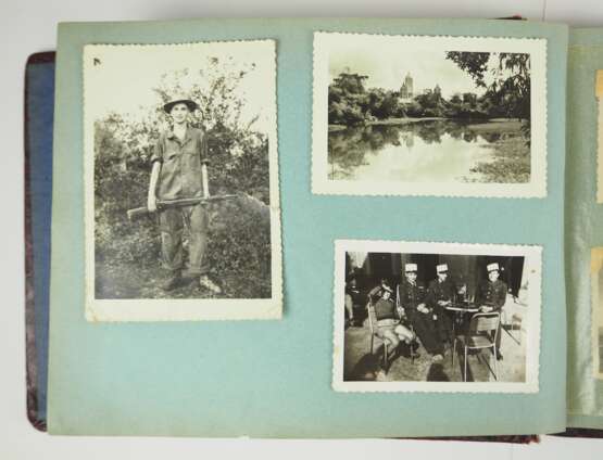 Fotoalbum eines Fremdenlegionärs in Indochina. - Foto 1