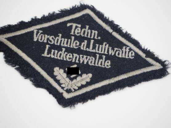 Luftwaffe: Ärmelabzeichen der Techn. Vorschule der Luftwaffe in Luckenwalde. - Foto 2