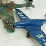 Luftwaffe: Lot von 2 Holz-Schulungs-Modellflugzeugen. - Foto 2