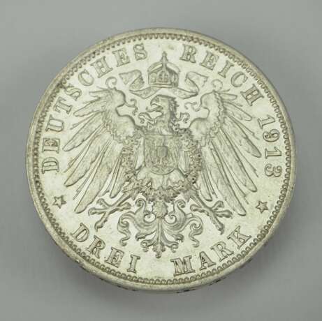 Deutsches Reich: 3 Mark - 1913 E. - Foto 2