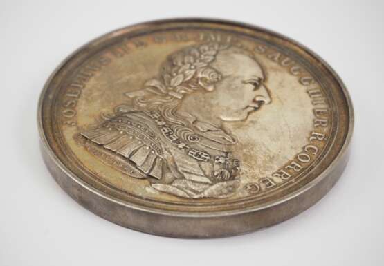 Österreich: Silbermedaille Joseph II. (1765-1790) - 264g. - фото 2