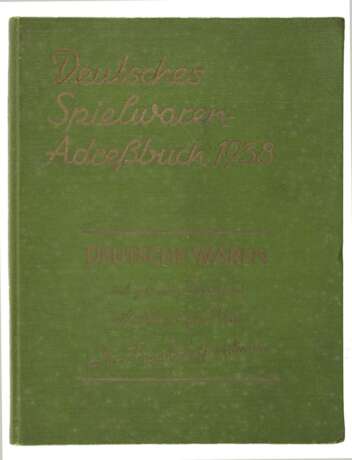 Deutsches Spielwaren Adreßbuch 1938 - Foto 2