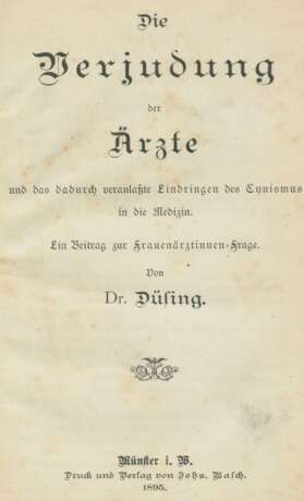 Düsing,(C.). - Foto 1