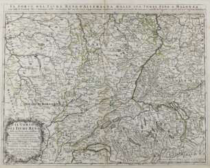 Rheinlauf-Karte.