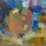 “Apple” Canvas Oil paint Impressionist Still life 2017 - photo 1