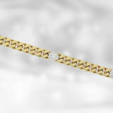 Armband: ungetragenes Brillant/Goldschmiedearmband aus 14K Gold, signiert Handarbeit, Hofjuwelier Roesner - photo 1