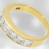 Ring: hochfeiner, ehemals teurer Halbmemoire-Ring aus 18K Gold mit Diamantbesatz, ca. 1,8ct, Hofjuwelier Roesner - photo 2