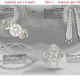 Ring: antiker, hochfeiner Art déco Diamantring mit hochkarätigem Steinbesatz ca. 2,6ct - photo 5