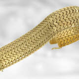 Armband: breites schweres vintage Armband, 18K Gelbgold - фото 3