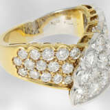 Ring: sehr dekorativer hochwertiger Brillantring, ca. 3ct, 18K Gold, feiner Markenschmuck Salvini Italien - Foto 2