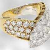 Ring: sehr dekorativer hochwertiger Brillantring, ca. 3ct, 18K Gold, feiner Markenschmuck Salvini Italien - Foto 3