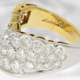Ring: sehr dekorativer hochwertiger Brillantring, ca. 3ct, 18K Gold, feiner Markenschmuck Salvini Italien - Foto 4