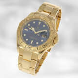 Armbanduhr: luxuriöse Rolex Herrenuhr, Yachtmaster Ref.16628 in Vollgold, Originalpapiere, Chronometerbescheinigung und Rolex Kalender von 2003 - фото 3