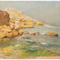 CREMIEUX, ÉDOUARD (1856-1944), "Südliche Felsenküste",