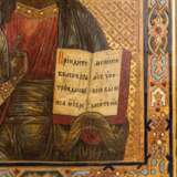 IKONE "Christus Pantokrator", Russland 19. Jahrhundert, - фото 2
