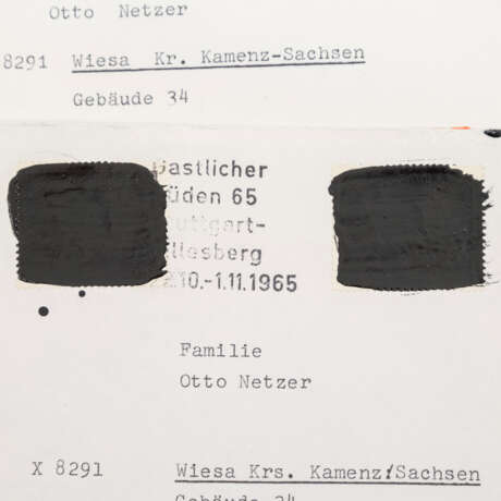 Deutsch/Deutscher Postkrieg, 1965, - photo 5