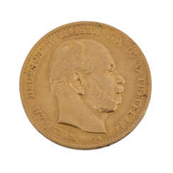 Preussen/GOLD - 10 Mark 1872 A Wilhelm I.,