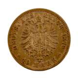 Sachsen/GOLD - 10 Mark 1879 E - фото 3