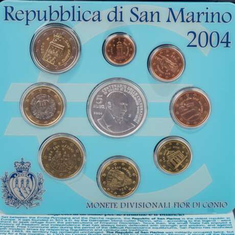 SAN MARINO Eurosatz 2004 - Foto 2