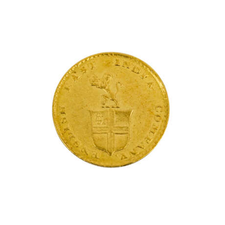 Indien, English East India Company /Gold - 1/3 Mohur ohne Jahresangabe(1820), ss., - photo 2