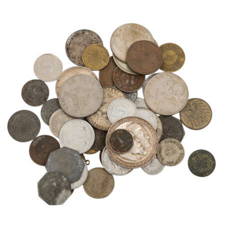 Münzen, Banknoten, Auszeichnungen, dabei Deutschland 1933-1945 - - photo 5
