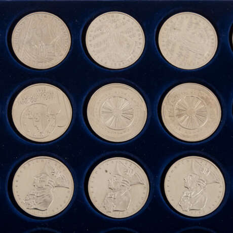BRD Gedenkmünzen, darunter Türkenlouis Silberbad, - фото 6
