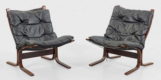 Paar Mid Century "Siesta"-Sessel von Ingmar Relling - Foto 1
