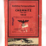 Amtl. Fernsprechbuch Chemnitz 1943 - photo 1