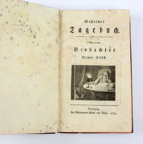 Geheimes Tagebuch von 1771 - photo 1