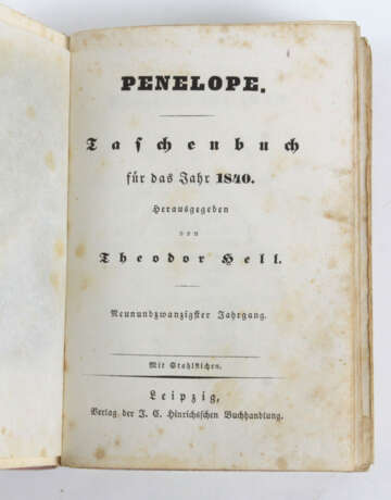 Penelope Almanach 1840 - фото 1