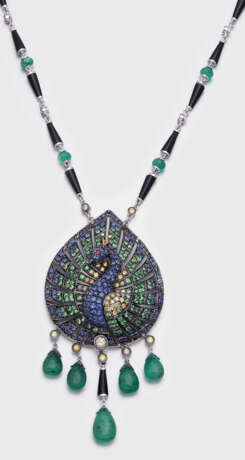 Außergewöhnliches Smaragd-Collier - фото 1 Außergewöhnliches Smaragd-Collier - фото 1