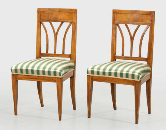 Paar Biedermeier-Stühle - photo 1