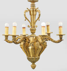 Schwere Belle Epoque-Deckenlampe