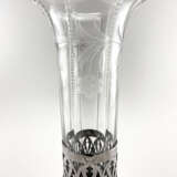 Хрустальная ваза "Edwin Blyde & Co". Англия хрусталь серебрение гравировка огранка 19 век Edwin Blyde & Co. Glass Mixed media 1879 - photo 2