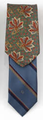Zwei elegante Krawatten von PIERRE CHARON und DIOR