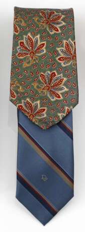 Zwei elegante Krawatten von PIERRE CHARON und DIOR - Foto 1